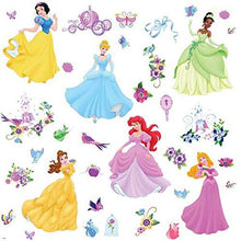 Load image into Gallery viewer, Disney Princess Peel &amp; Stick Decals With Gems
