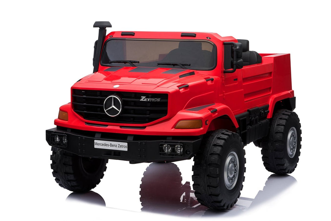 Mercedes Zetros 24 Volt Remote Control Ride On 2 Seat Truck