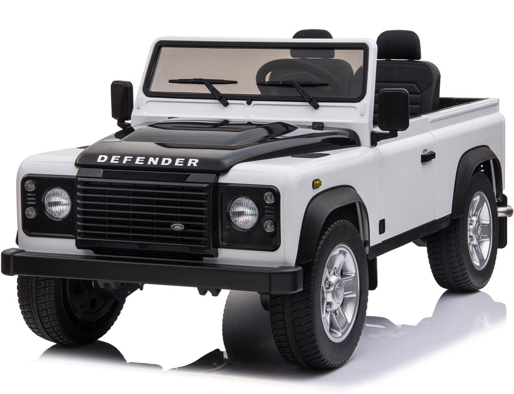 Land Rover Defender Ride On 12V Truck with 2.4G Remote Control Two Seater