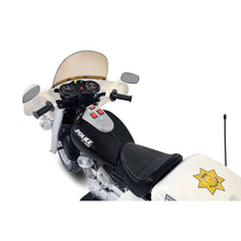 Load image into Gallery viewer, Police Patrol 12V Ride On 3 Wheel Police Motorcycle
